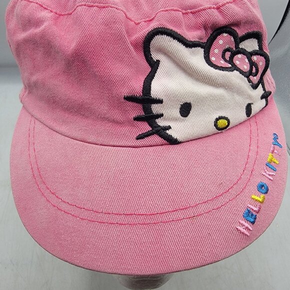 Hello Kitty Pink Kids Hat Cap Sanrio Casual Outdoors Walking Going Out - Picture 9 of 9